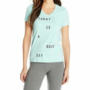 NWT!Life is Good + A Good Day + Mint Sleep T-shirt